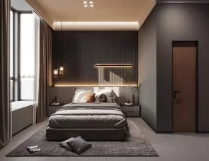 elegant bedroom - designed by Yushi