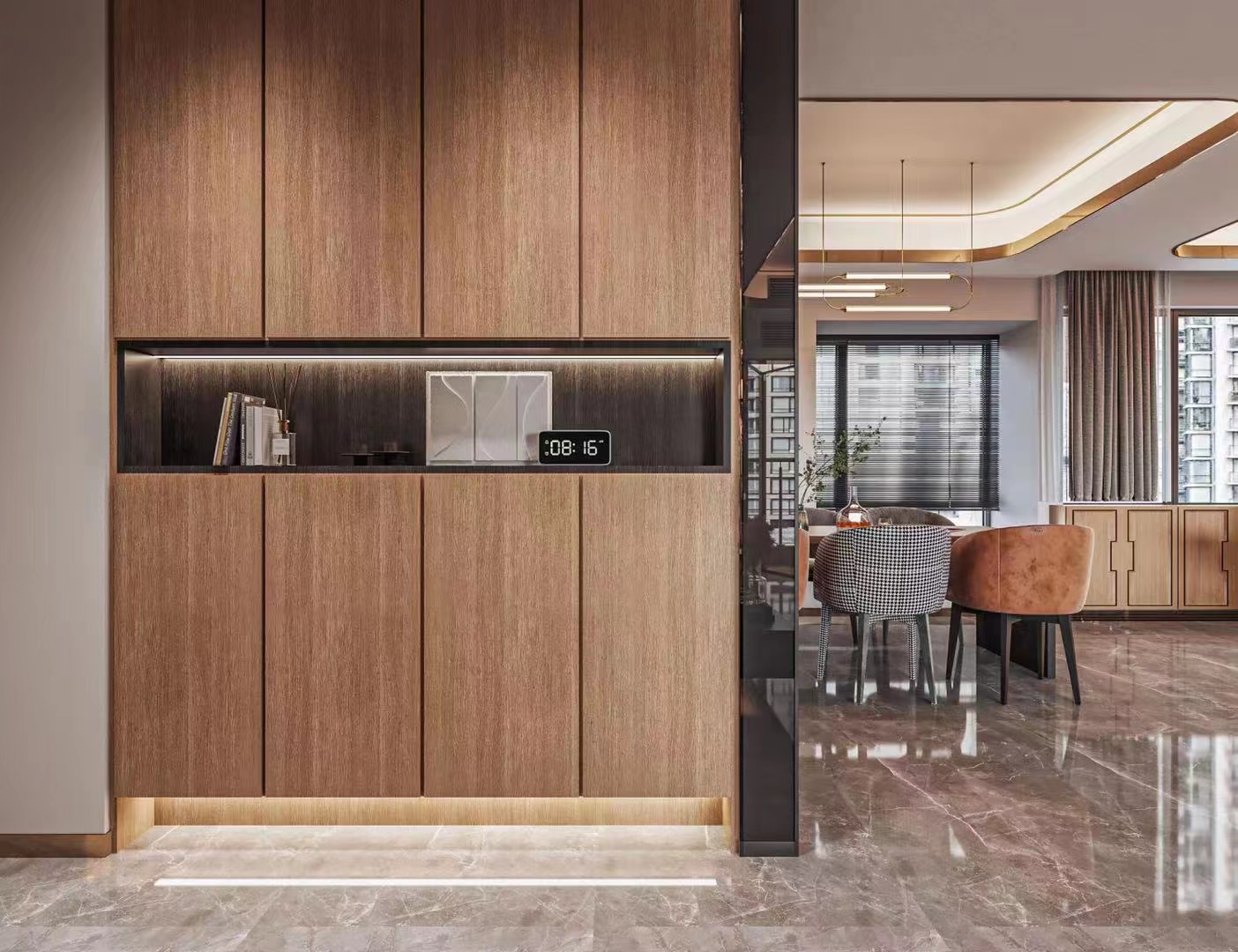 foyer cabinet - designed by Yushi