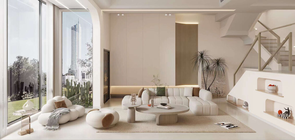 French style interior designed by Yushi