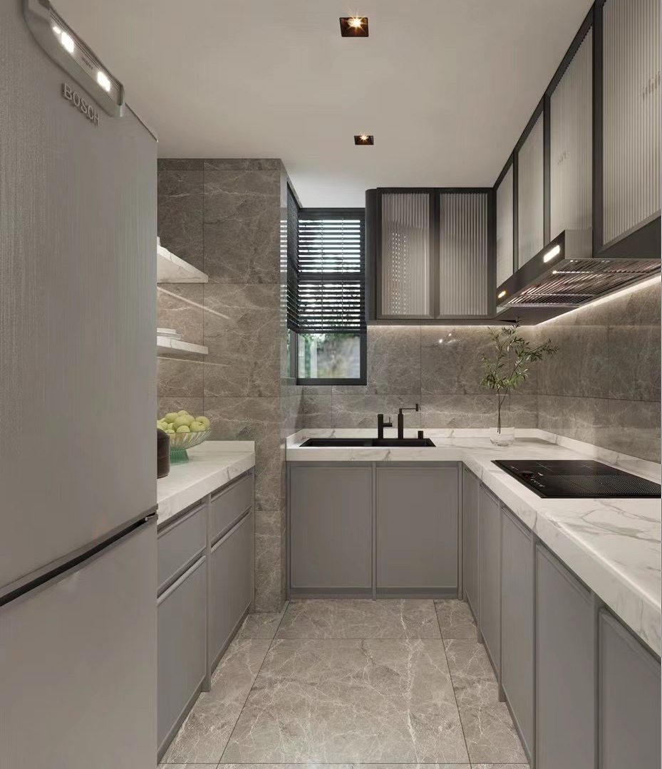 alley kitchen designed by Yushi
