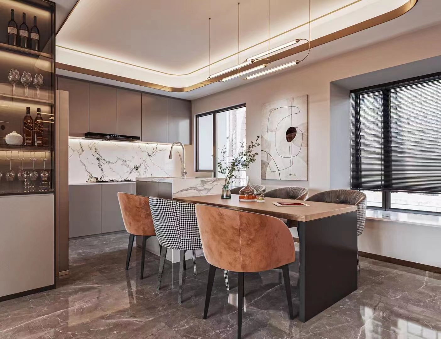 modern kitchen - designed by Yushi