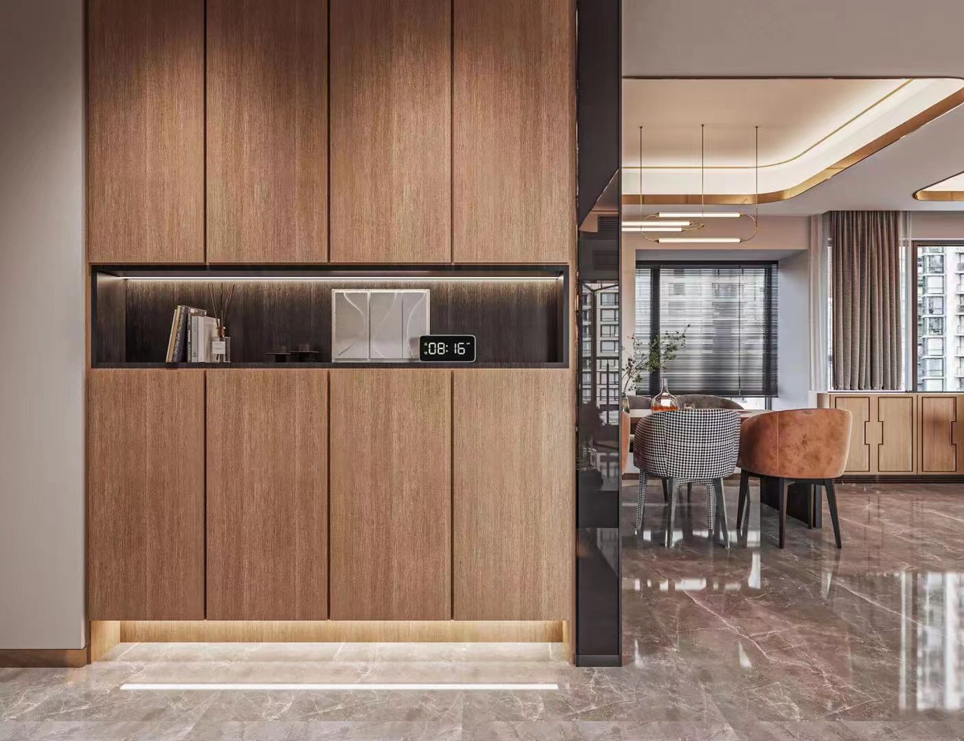 foyer cabinet - designed by Yushi