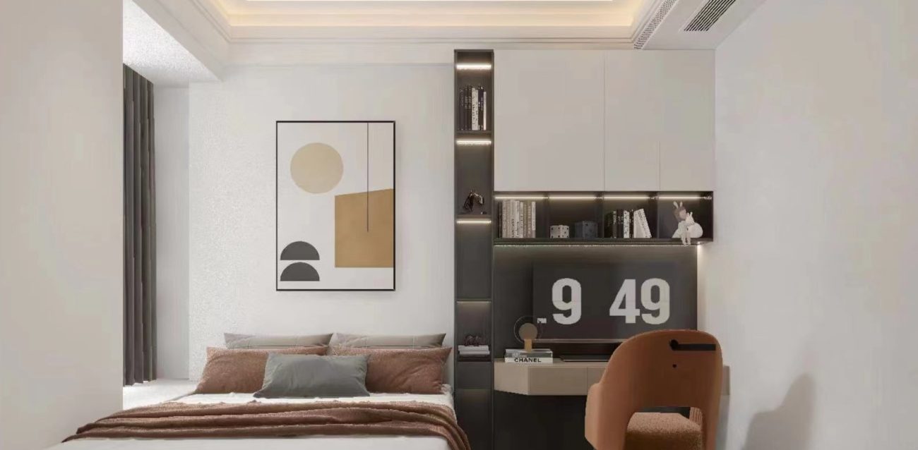 contemporary bedroom designed by Yushi