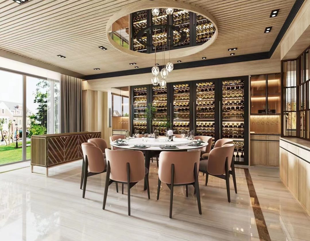 American country dining room designed by Yushi