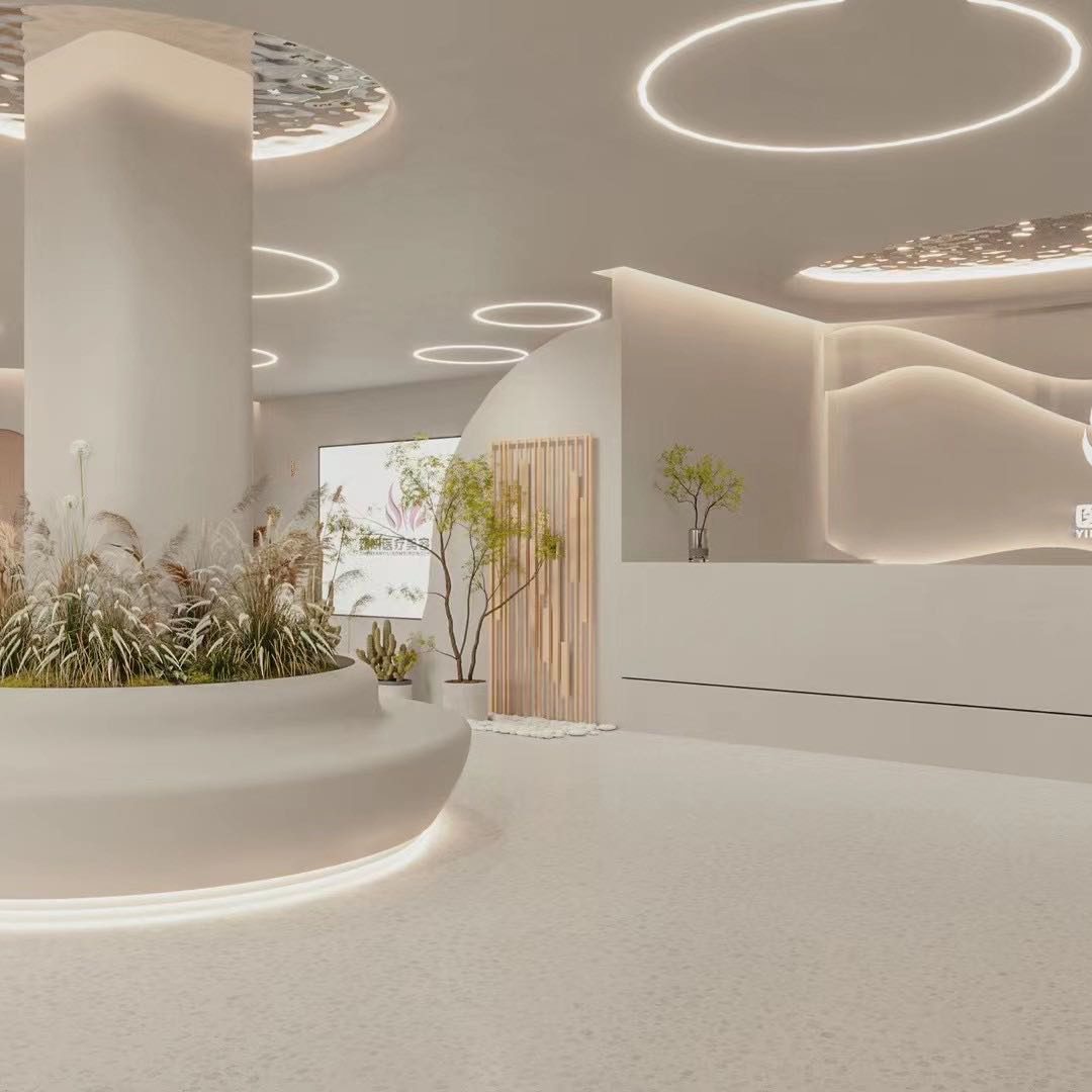 front desk side view designed by Yushi