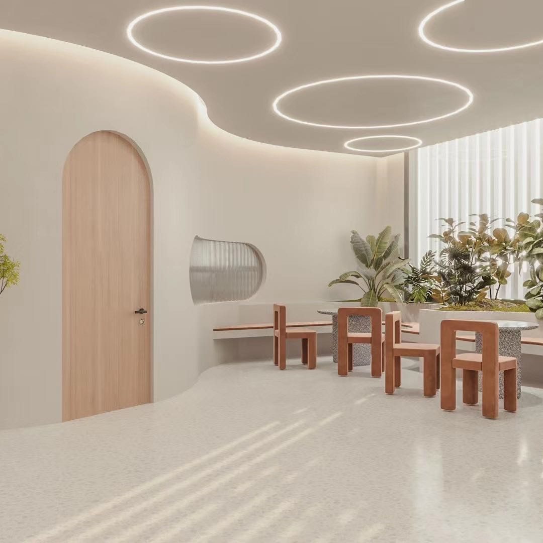 waiting area designed by Yushi