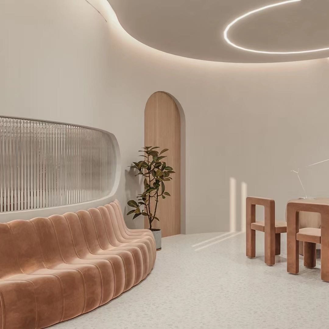 waiting area designed by Yushi