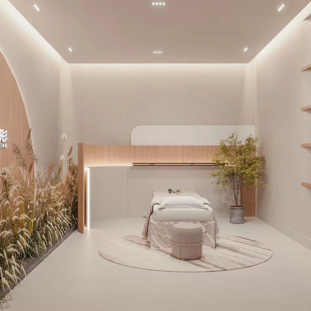 private massage room designed by Yushi